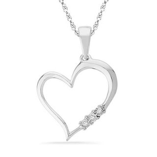 heart pendant in sterling silver orig $ 59 00 now $ 50 15 add to bag