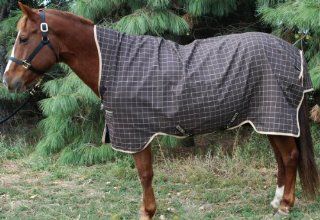 Horseware Ireland Rhino Wug Lite Turnout Horse Blanket Brown/Tan: Sports & Outdoors