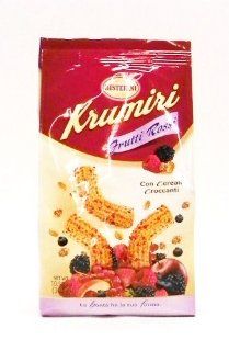 Bistefani Krumiri Frutti Rossi with Mixed Berries 10.6 Oz : Cookies Gourmet : Grocery & Gourmet Food