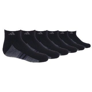 adidas Boys Youth Graphic Medium Low Cut Sock, Pack of 6, White/Black/Aluminum 2, 13 4  Athletic Socks  Sports & Outdoors
