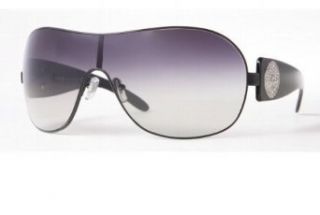 New Authentic VERSACE 2061 B 2061B 1000/8G SUNGLASSES White Frame Gradient Gray Lens Size: 01 36 125: Clothing