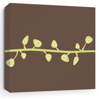 Inhabit Nourish Sprout Stretched Graphic Art on Canvas in Chocolate SPC Size:
