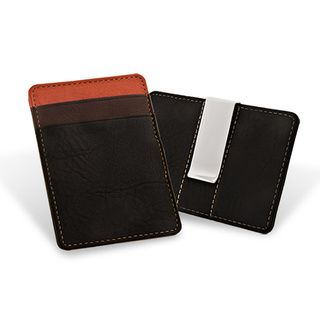 Wallet With Silverplated Money Clip