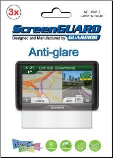 3x Garmin RV 760 760LM 760LT 760LMT LM LT LMT 7" GPS Premium Anti Glare Anti Fingerprint Matte Finishing LCD Screen Protector Cover Guard Shield Protective Film Kits (Package by GUARMOR): Computers & Accessories