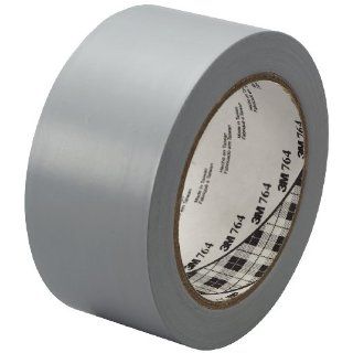 3M General Purpose Vinyl Tape 764 Gray, 2 in x 36 yd 5.0 mil (Pack of 1): Industrial & Scientific