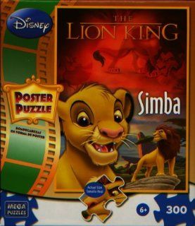 Disney The Lion King Simba 300 Piece Poster Puzzle: Toys & Games