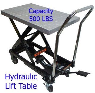 Hydraulic Lif Table Cart 500 LBS Capacity: Home Improvement