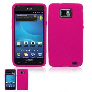 Samsung Galaxy S II I777 Pink Silicone Case: Cell Phones & Accessories