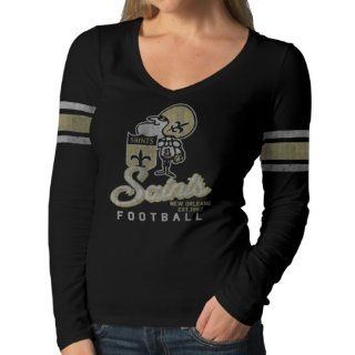 NFL New Orleans Saints Women's Homerun Long Sleeve Tee : Clothing