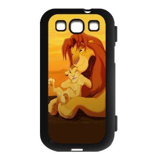 Lion King Custom Flip Case Cover Protector for Samsung Galaxy S3 I9300: Cell Phones & Accessories