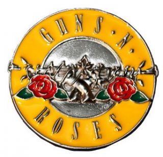  Guns N Roses Bullet Logo Rock Band Belt Buckle: Clothing