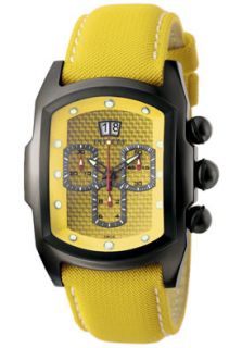 Invicta 4998  Watches,Mens Grand Lupah Chronograph Yellow Techno, Chronograph Invicta Quartz Watches