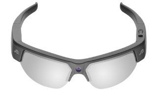 Pivothead 1080 HD 8MP Video Recording Camera Polarized Hand Free Sunglasses, Recon Black Jet : Spy Cameras : Camera & Photo