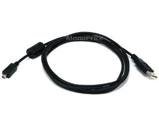Monoprice 6 Feet A to Mini B 8pin USB Cable with ferrites for Nikon Coolpix 775 and Olympus D40 C40 (101925): Computers & Accessories
