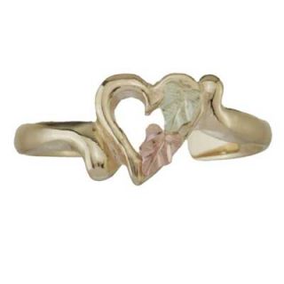 online only black hills gold heart toe ring $ 129 00  no