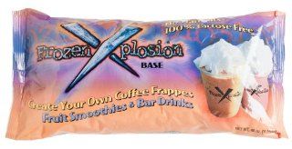 Frozen Xplosion Frappe & Smoothie Base, Lactose And Trans Fat Free, 48 Ounce Bags (Pack of 12) : Instant Breakfast Drinks : Grocery & Gourmet Food