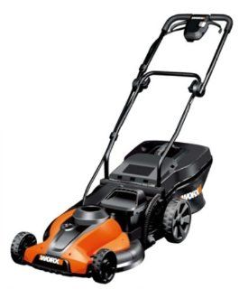 WORX WG785 17 Inch 24 Volt Cordless 3 In 1 Lawn Mower With Removable Battery (Discontinued by Manufacturer) : Walk Behind Lawn Mowers : Patio, Lawn & Garden