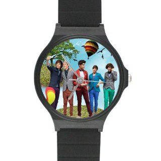 Custom One Direction Watches Black Plastic High Quality Watch WXW 788: Watches