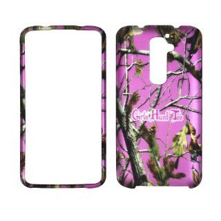 2D Pink Camo Girl Hunt LG G2 D802 (Fit only AT&T T Mobile) Case Cover Phone Snap on Cover Cases Protector Faceplates: Cell Phones & Accessories