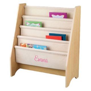 Kidkraft Kids Bookcase: Kidkraft Natural Sling Bookshelf   Pink Emma