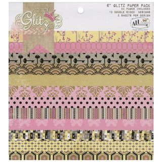 All Dolled Up Paper Pad 6x624/sheets 12 Double sided Designs/2 Each