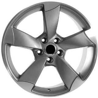 18 Inch Gunmetal Rims Volkswagen Wheels EOS Jetta GTI Golf CC: Automotive