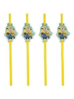 Despicable Me Straws (24 Count): Toys & Games