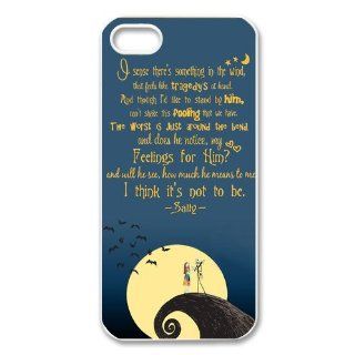 Disney the Nightmare Before Christmas Series Iphone 5 5s Hard Plastic Case Cover Protector Gift Idea: Cell Phones & Accessories