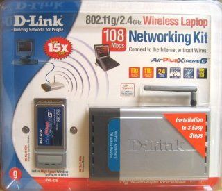 D Link DI 624 802.11g AirPlus Xtreme G 108 Mbps Wireless Router AND DWL G650 AirPlus XtremeG Wireless Cardbus Adapter DLINK: Computers & Accessories