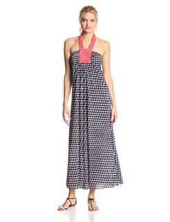 Tbags Los Angeles Women's Macrame Maxi Dress at  Womens Clothing store