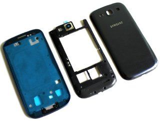 OEM Samsung Galaxy S3 SIII i9300 Complete Full Housing Cover Frame Chassis Case Pebble Blue: Cell Phones & Accessories