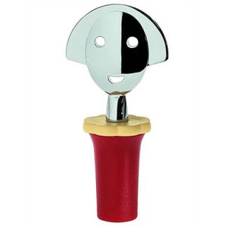 Alessi Anna Stopper 2 Press Cap by Alessandro Mendini AAM06 Color: Red