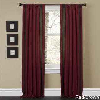 Lush Decor Charming Sand 84 inch Curtain Panel Pair
