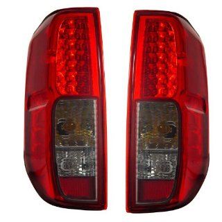 2005 2008 Nissan Frontier KS LED Red/Smoke Tail Lights: Automotive