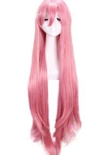 L email 100cm Japan Anime Straight Super Long Pink Cosplay Wig Ml16 : Costume Wigs : Beauty