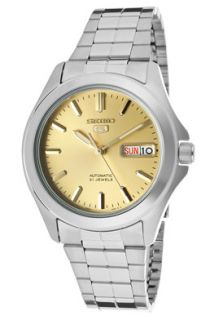 Seiko SNKK91K1  Watches,Mens Automatic Stainless Steel w/ Yellow Dial, Casual Seiko Automatic Watches
