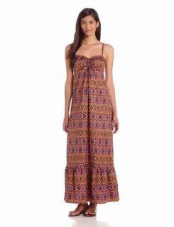 Anne Klein Women's Paisley Print Maxi Dress at  Womens Clothing store