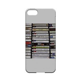 [Geeks Designer Line] VHS Apple iPhone 5 Plastic Case Cover [Anti Slip] Supports Premium High Definition Anti Scratch Screen Protector; Durable Fashion Snap on Hard Case; Coolest Ultra Slim Case Cover for iPhone 5 Supports Apple 5 Devices From Verizon, AT&
