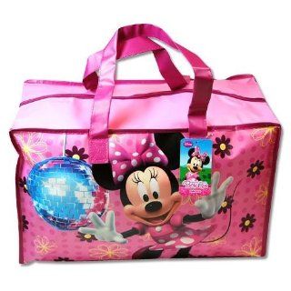 Disney Minnie Mouse "Bowtique" Large Non Woven Gym Bag for Kids: Sports & Outdoors