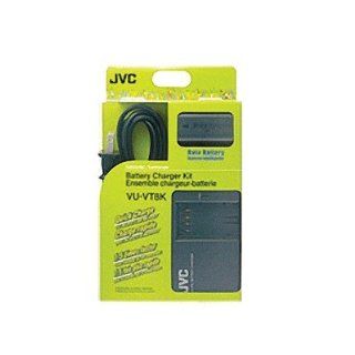 JVC VU VT8K Camcorder BNVF808 Battery & Charger Kit (Also works with BN V815 & BN VF823 Batteries) : Digital Camera Batteries : Camera & Photo