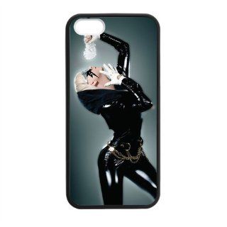 Custom Lady Gaga New Laser Technology Back Cover Case for iPhone 5 5S CLT831: Cell Phones & Accessories