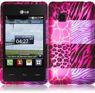 For LG 840G LG840G Hard Graphic Design Cover Case Pink Exotic Skin Accessory: Cell Phones & Accessories
