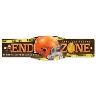 Cleveland Browns Official NFL 4"x17" Street Sign : Sports Fan Street Signs : Sports & Outdoors