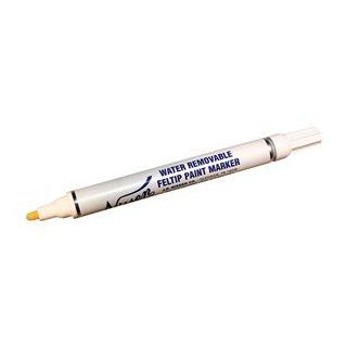 Water Removable Feltip Paint Markers Color: White (part# 06001)   Construction Marking Tools  