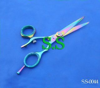 Professional Multi Color Hair Cutting Barber Scissors Shears 6.5"  S.S 0044: Health & Personal Care