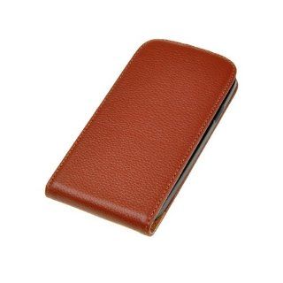 Neewer 	 Brown Flip Faux Leather Case Cover For Samsung SIII i9300 S3: Cell Phones & Accessories