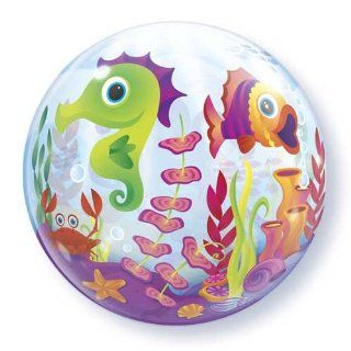 Single Source Party Supplies   22" Fun Sea Creatures Bubble Balloon Toys & Games