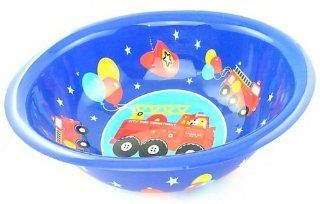 Fire Fighter Birthday Party Ideas Engine Truck Vacuum Form Chip Snack Bowl 12in: Toys & Games