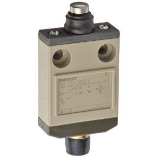 Omron D4CC 3031 Miniature Limit Switch, Sealed Pin Plunger, 1A at 30VDC Rated Current: Electronic Component Limit Switches: Industrial & Scientific