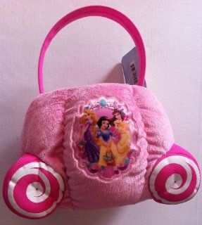 Disney Princess Plush Pink Basket Tiana Cinderella Aurora: Toys & Games